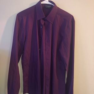 Purple dress shirt